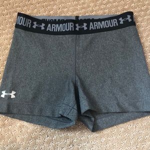 Under Armour spandex shorts